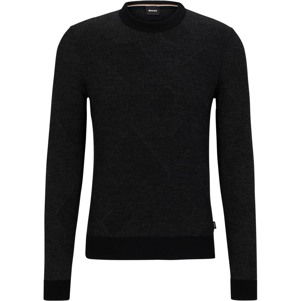 Hugo Boss Motivo Jumper - Black 001